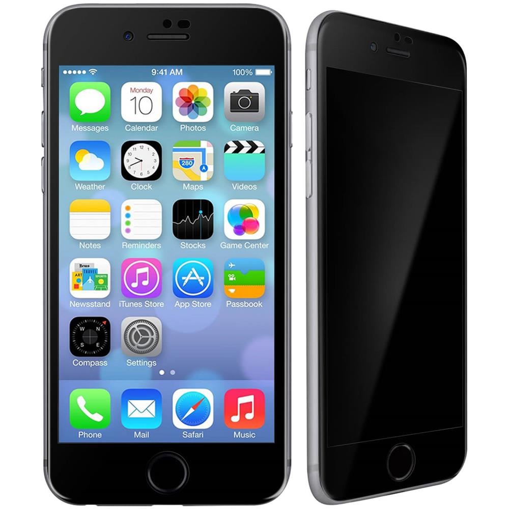 Pellicola Iphone Se 2020 / 7 / 8 Vetro Temperato Smussato Anti-spia Bordo Nero - Foto 5