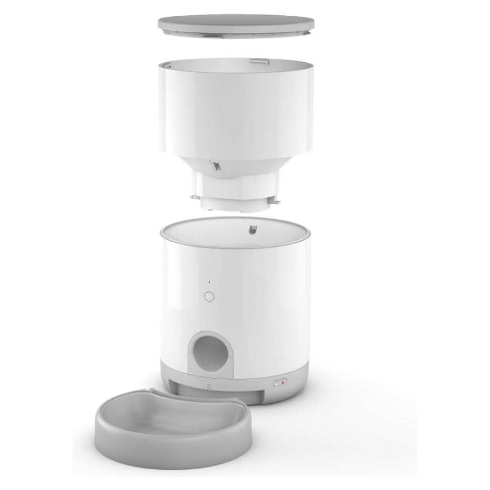 Distributore Automatico di Cibo Secco per Gatti e Cani di Piccola Taglia Nutri Mini Smart FDW040 Connessione Wi-Fi Capacità 2,6 Litri - Foto 2