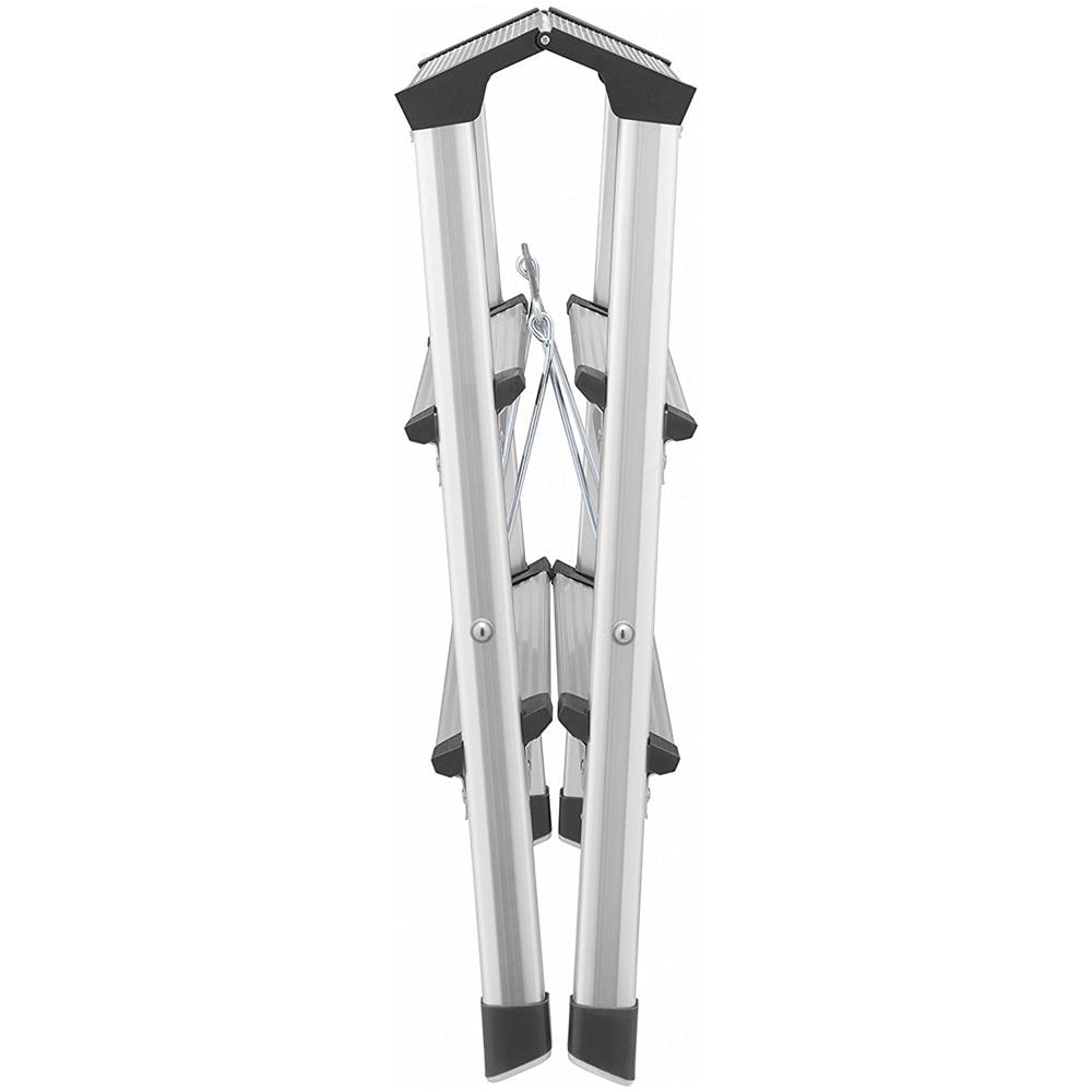 Scaletta Pieghevole in Alluminio 3 Gradini L90 Step-ke - Foto 2