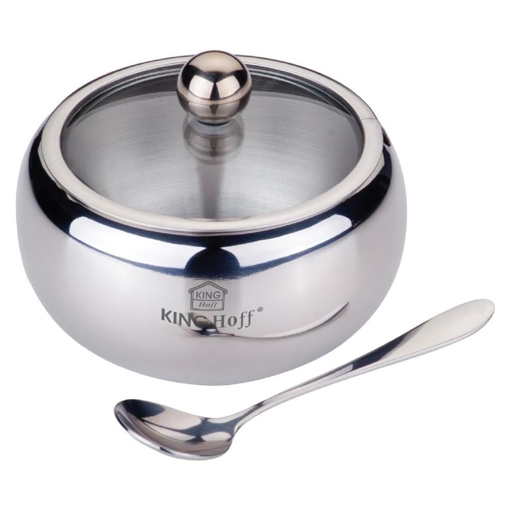 Zucchero In Acciaio Con Secchio Kinghoff Kh-3732 Satinato - Foto 2