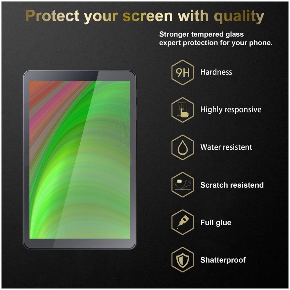 3x Pellicola Di Armatura Compatibile Con Samsung Galaxy Tab S (8,4"") In Elevata Trasparenza - 3x Vetro Temperato (tempered) Di Protezione Del Display In Durezza 9h Con 3d Touch - Foto 2