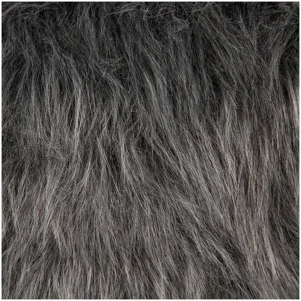 Taboret Per Sedute, Sgabello Piccolo Con Pelliccia Di Buon Gusto, Poggiapiedi Piccolo Di Uso Universale. - Foto 2