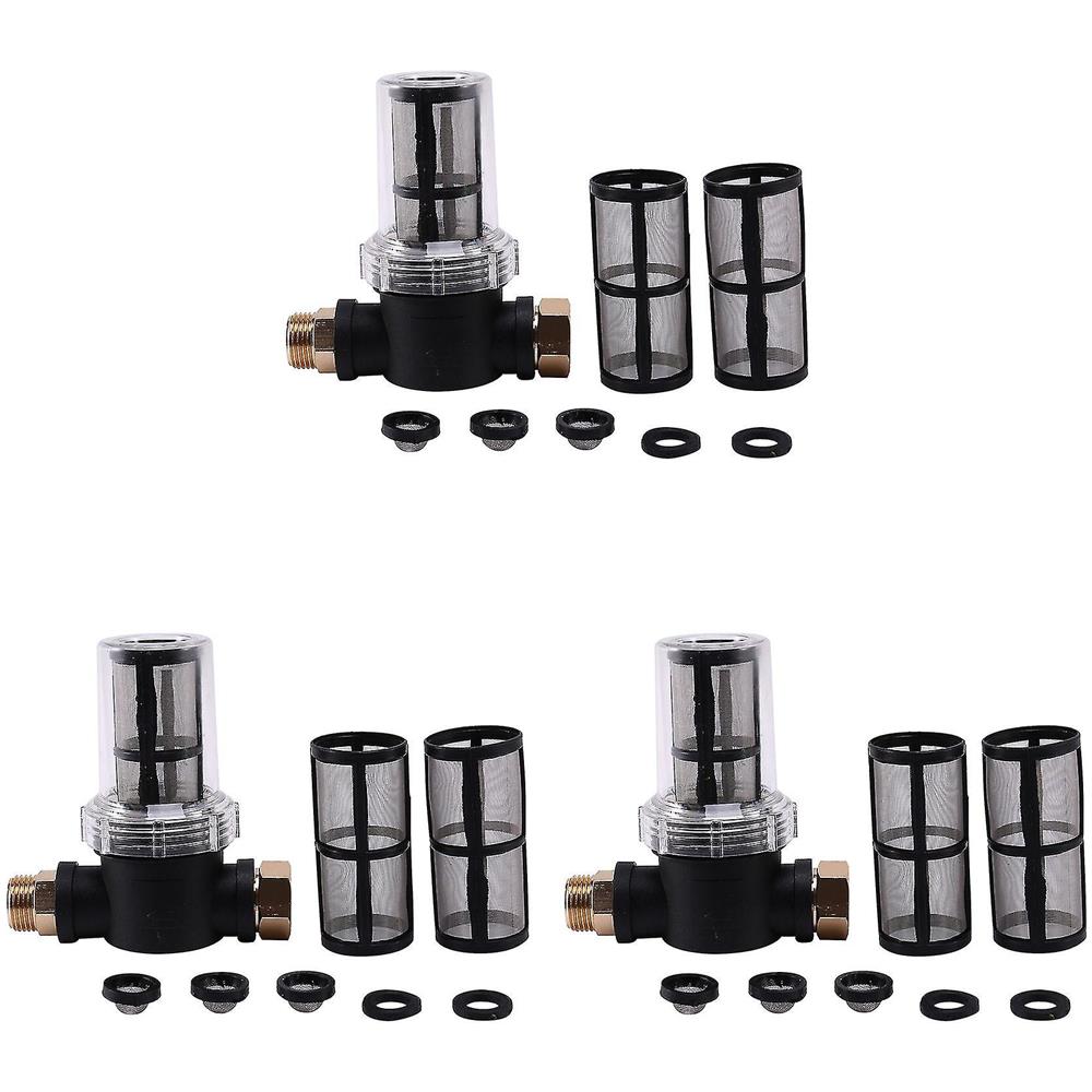 Filtro Pompa Acqua 3/4 Pollice 200 Mesh - Filtro A Rete Acciaio Inox Per Irrigazione E Tubazioni - Foto 9