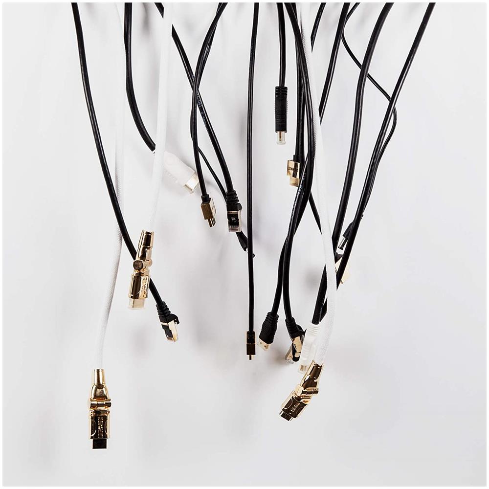 Set 24 Fascette Avvolgicavi Fascette Fermacavo Stringicavo Di Colore Nero - Foto 2