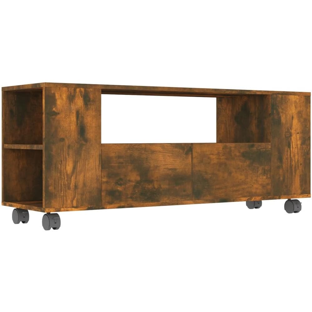 Mobile TV VidaXL Giallo Senape - 100.5x39x50.5cm In Acciaio, Con Ripiano, Per Soggiorno O Camera - Foto 2