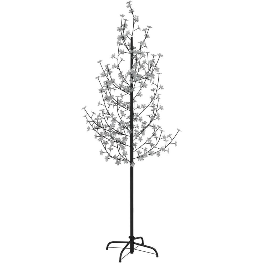 Albero di Ciliegio con 220 LED Bianco Caldo 220 cm - Foto 1
