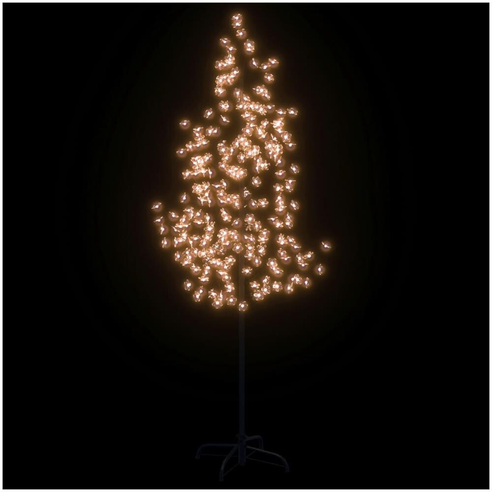 Albero di Ciliegio con 220 LED Bianco Caldo 220 cm - Foto 2