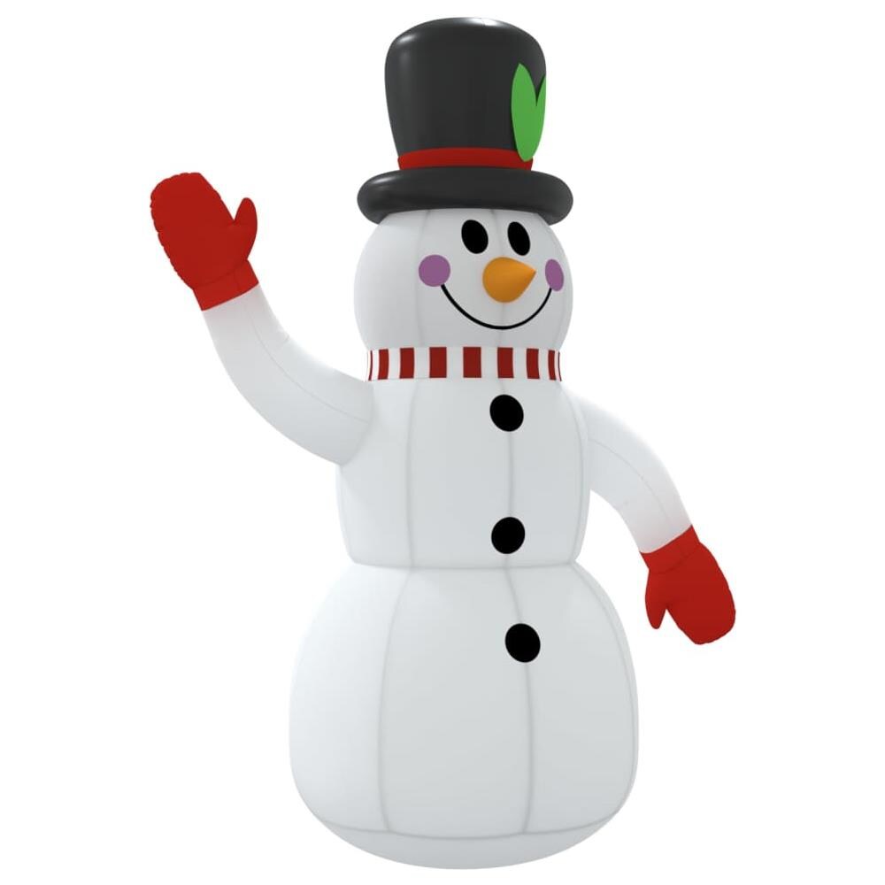 Pupazzo Di Neve Gonfiabile Con Led 120 Cm - Foto 2