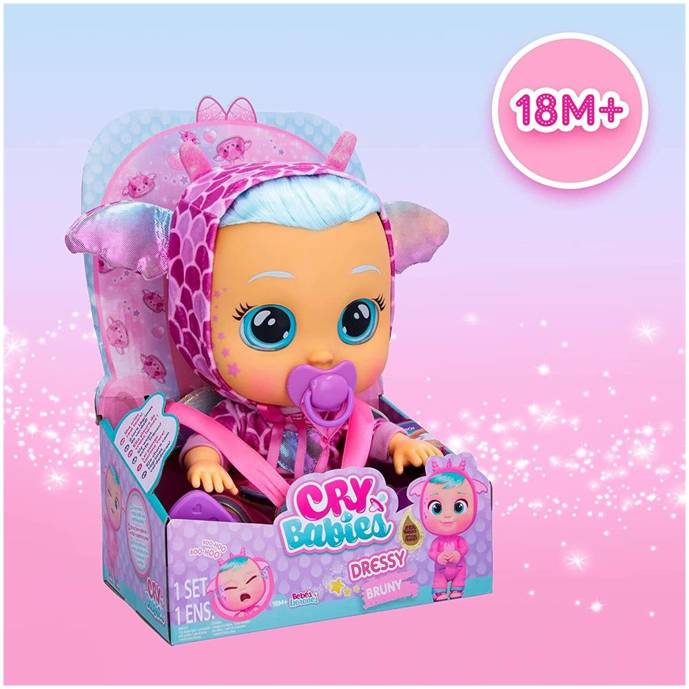 Bambola Imc Toys 904095 Cry Babies Bruny Dressy Fantasy - Foto 2