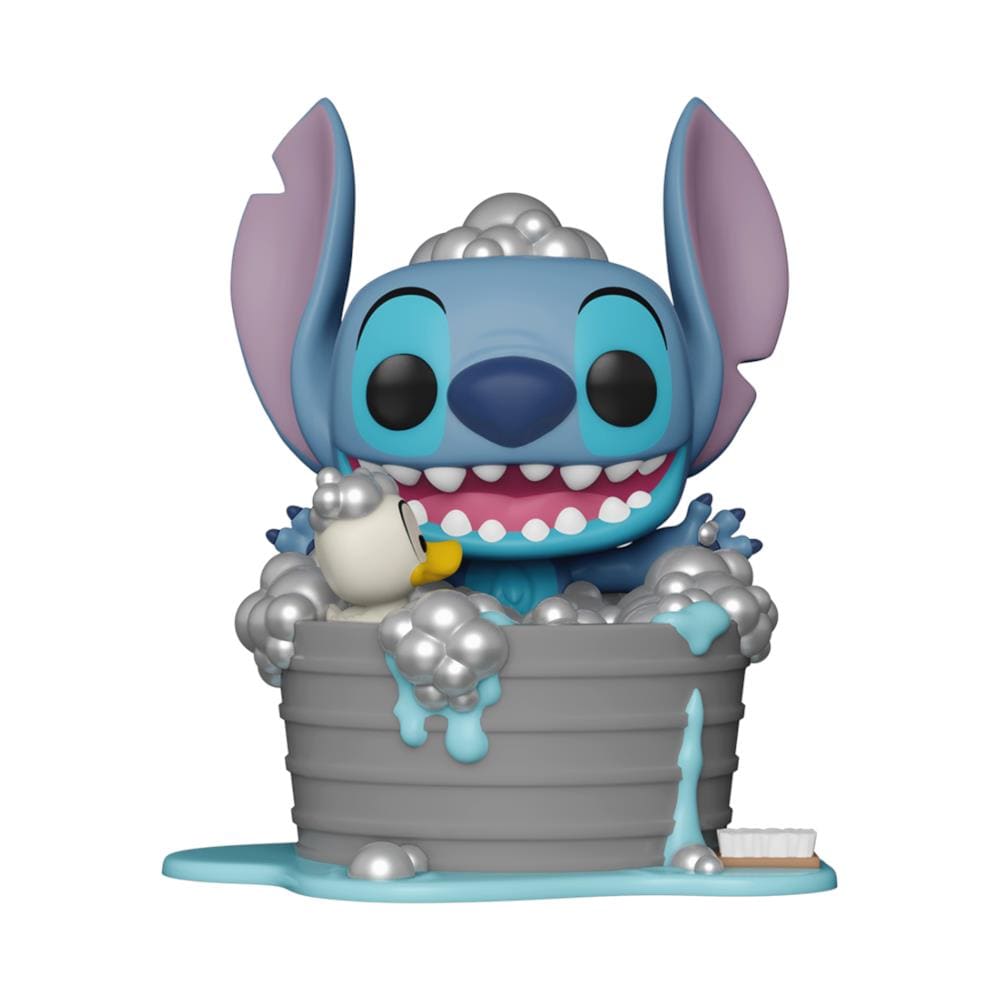 Disney Pop! Lilo & Stitch Vinyl Figure Stitch In Bathtub 15 Cm - Foto 1