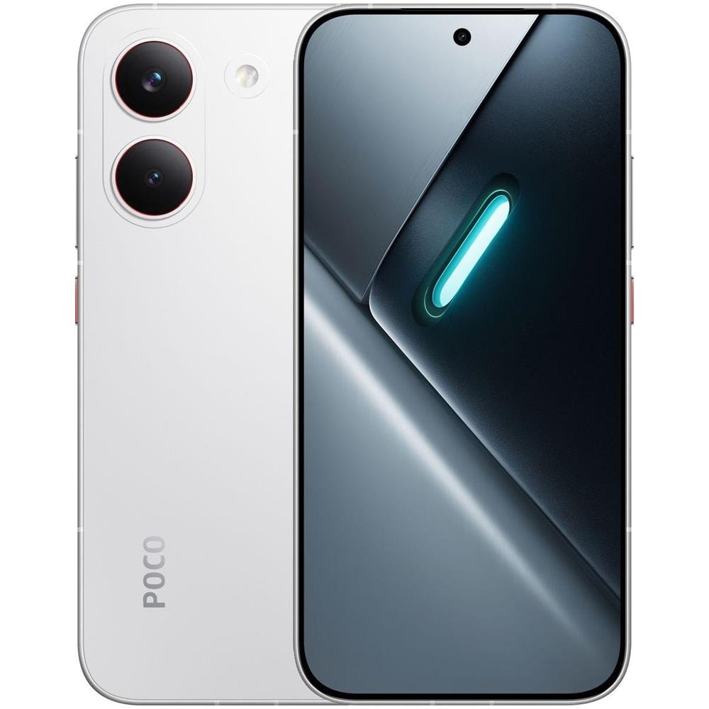 Poco X8 Pro 5G 256GB 8GB Ram Display 6.59" AMOLED 120Hz Main Camera 50+8MP Selfie 20MP Dual nanoSim HyperOS 3 Dimensity 8500 Ultra 6500mAh White - Foto 1
