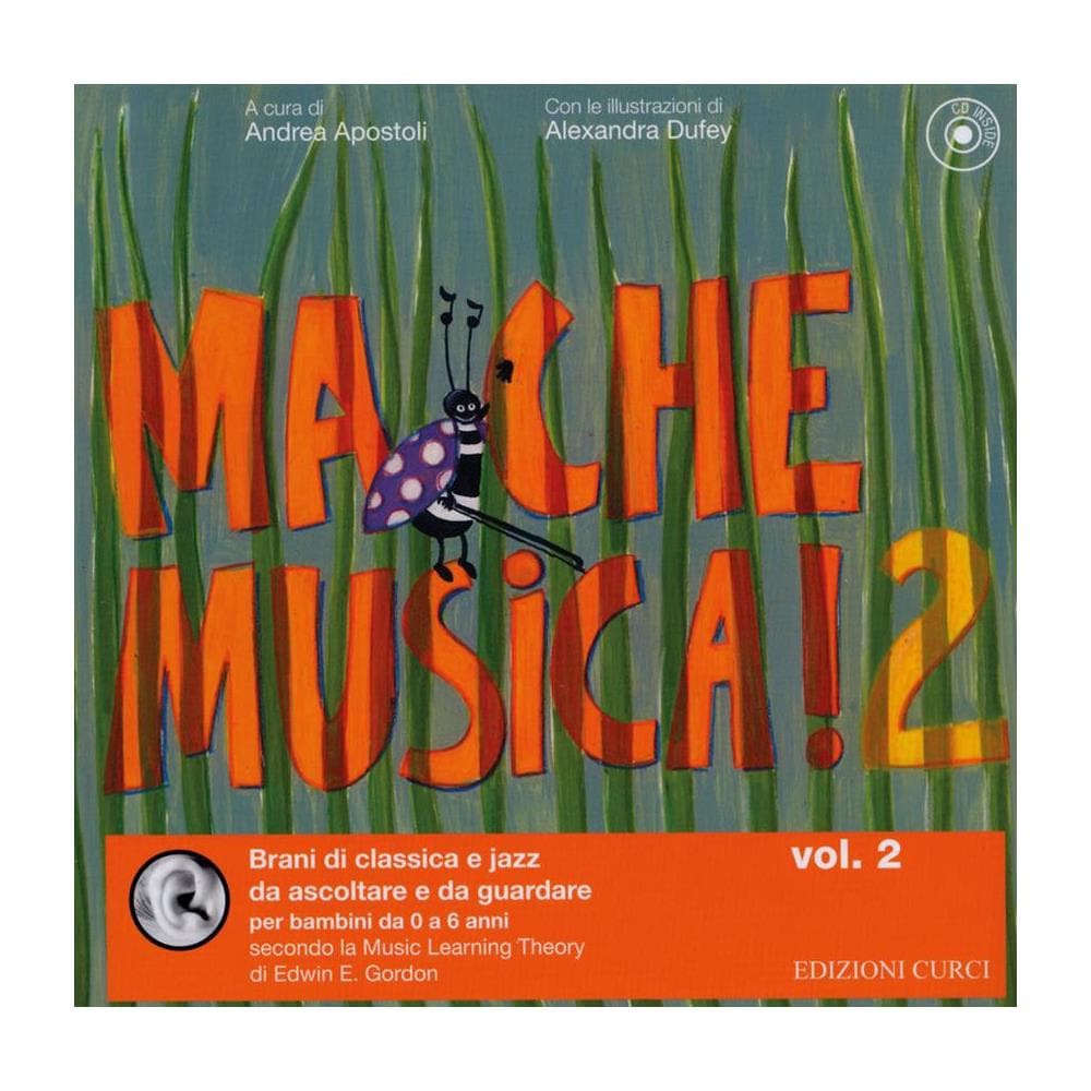 Alexandra Dufey - Ma che musica! Brani di classica e jazz da ascoltare e da guardare per bambini da 0 a 6 anni secondo la Music Learning Theory di Edwin E. Gordon. Ediz. illustrata. Con CD Audio. Vol. 2 - Foto 2