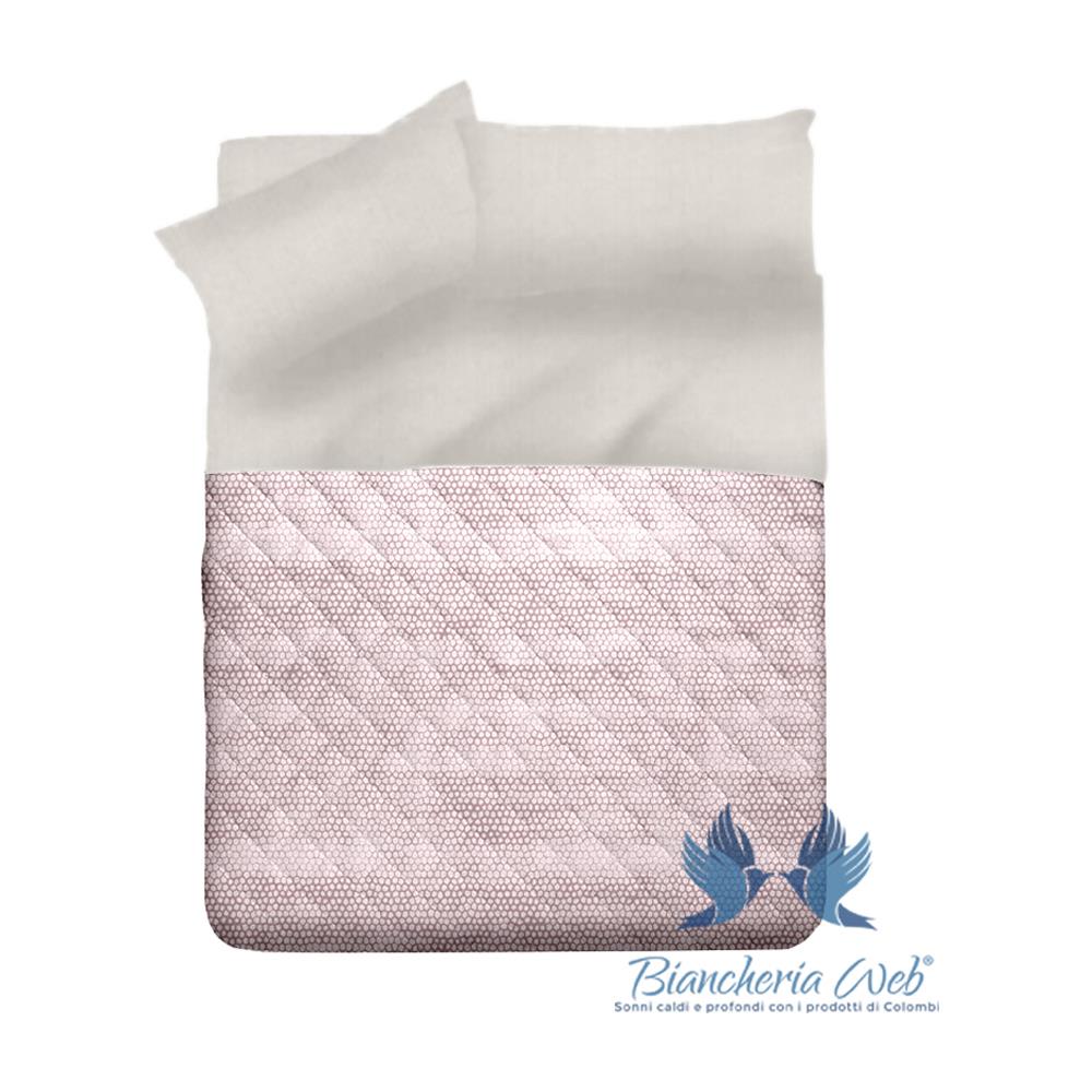 Trapuntino Piumino Estivo Primaverile 100g Disegno Bon Bon Singolo Beige - Foto 1