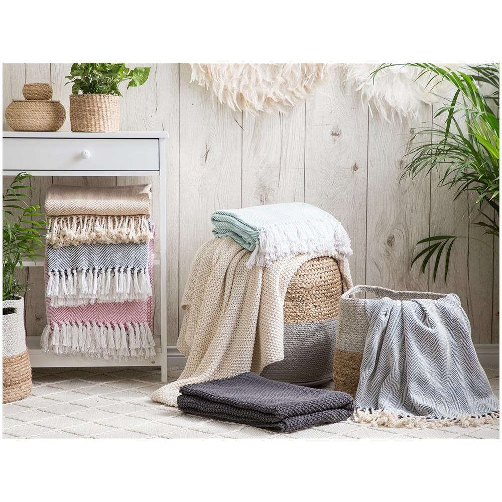 Coperta Beige 130 X 180 Cm Asaka - Foto 2