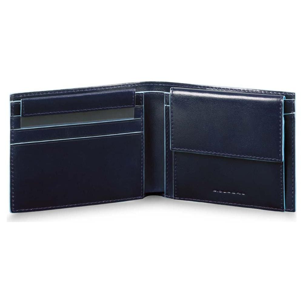 Portafoglio Uomo Con Portamonete, Porta Carte Blue Square - Pu4188b2r - Blu2 - Foto 2