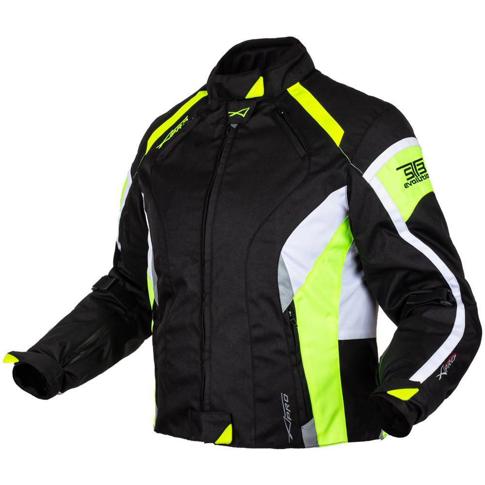 Giacca Moto Donna Lady Impermeabile 4 Stagioni Scooter Custom Sport Fluo M - Foto 1