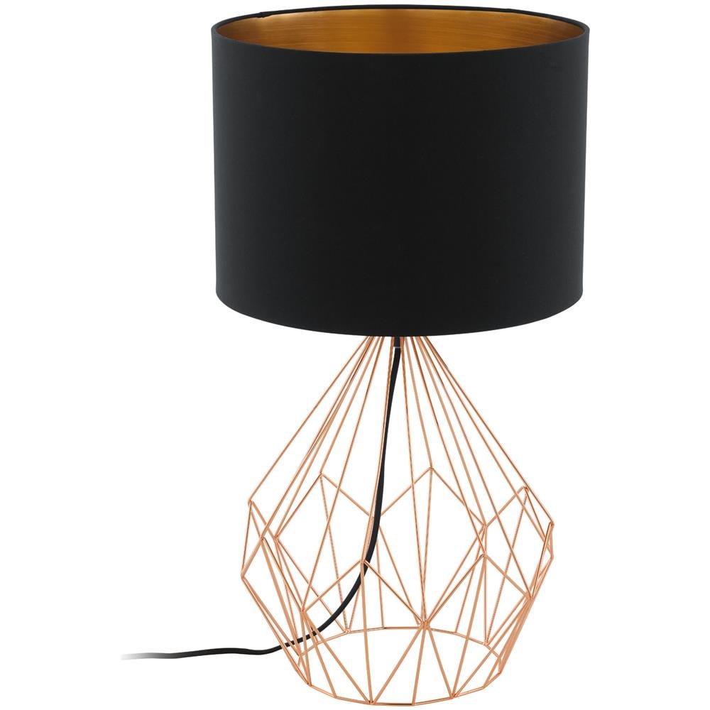 PEDREGAL 1 E27 60W Nero, Rame lampada da tavolo - Foto 1