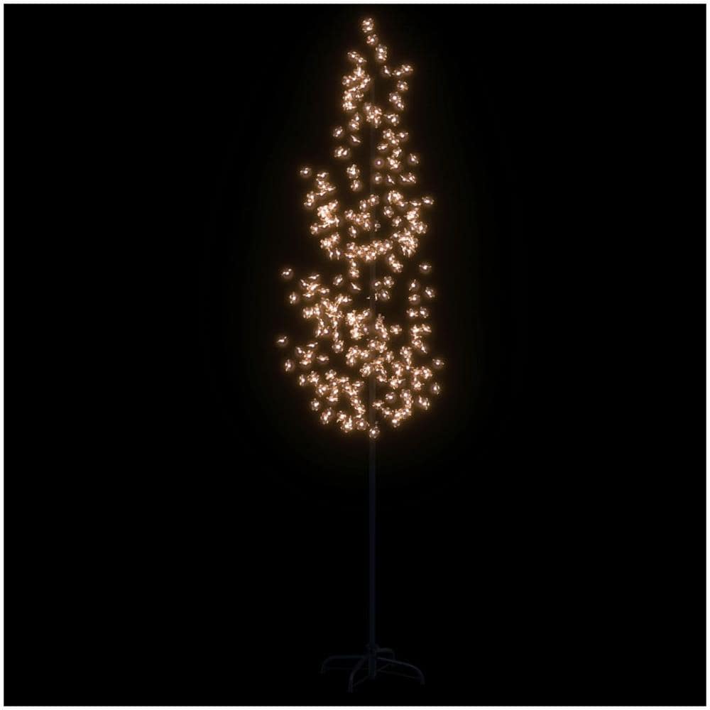 Albero di Ciliegio con 368 LED Bianco Caldo 300 cm - Foto 2