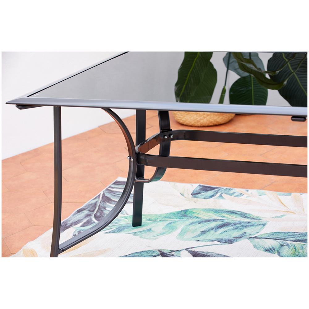 Set Tavolo Da Giardino E 10 Sedie In Alluminio Rimini - Foto 8