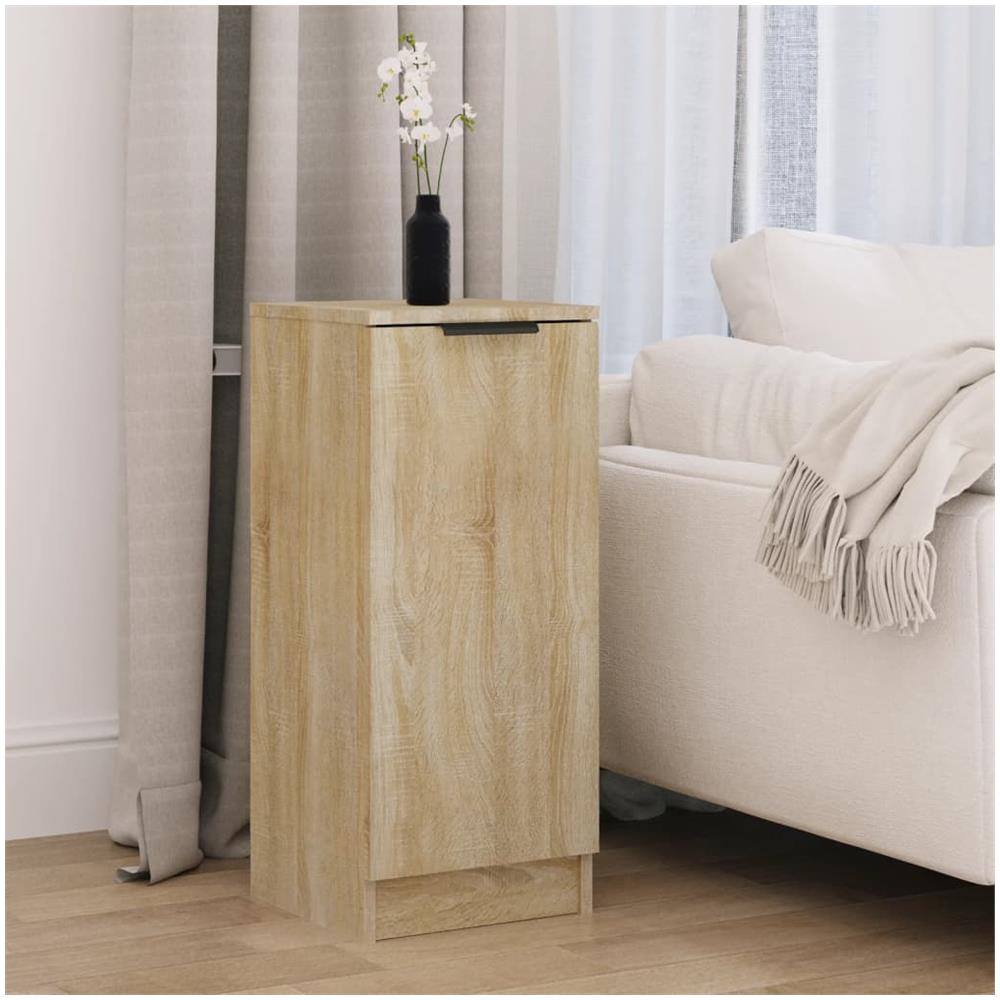 Credenza Rovere Sonoma 30x30x70 Cm In Legno Multistrato - Foto 1