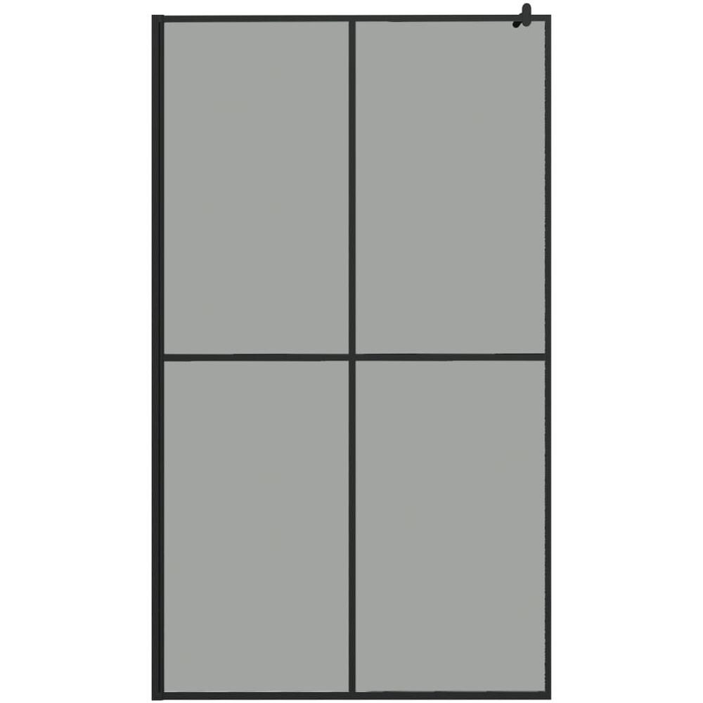 Cabina Doccia 118x190 Cm Con Vetro Temperato Scuro - Foto 2