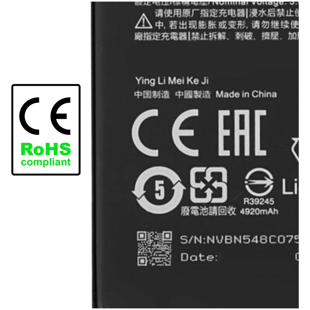 Batteria Interna Per Xiaomi Redmi 9 E Note 9 5020mah Compatibile Con Bn54 - Foto 2