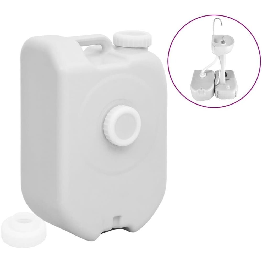Serbatoio Acqua Portatile Con Adattatore 24 L Grigio - Foto 1