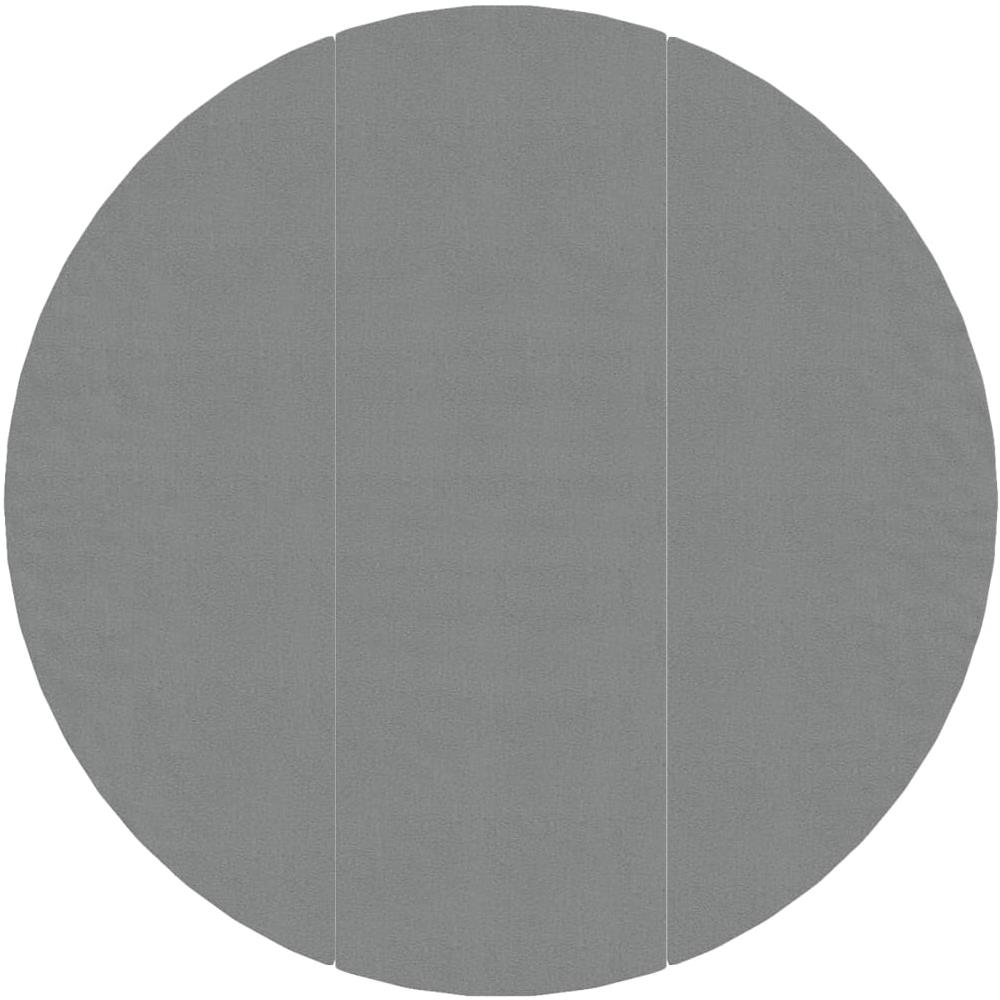 Telo Sotto Piscina Grigio Chiaro 396 Cm Geotessile Poliestere - Foto 2