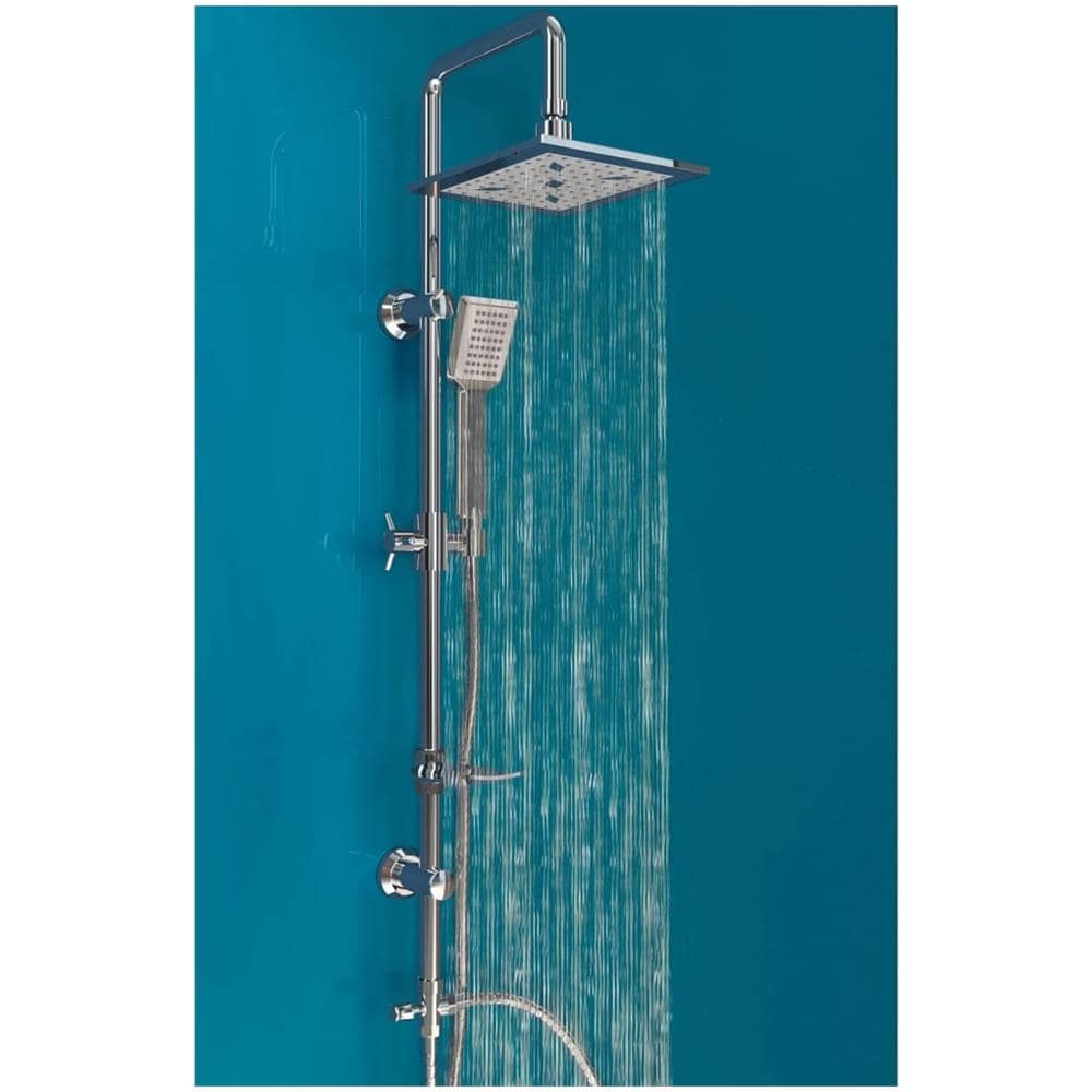 Set Soffione Doccia EASY COOL Cromato - Foto 3