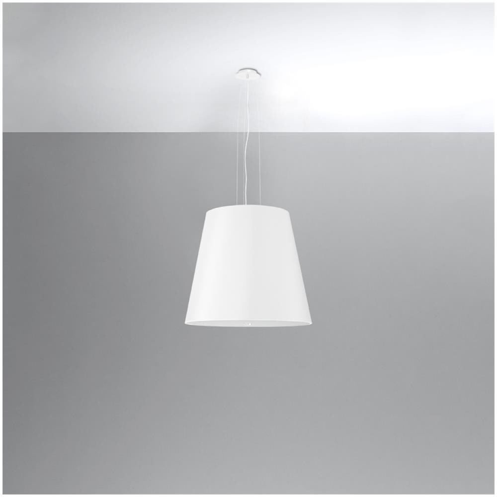 Lampadario Geneve 50 Bianco Sl. 0735 - Moderno Lampadario Bianco 140x50x50 Cm - Foto 2