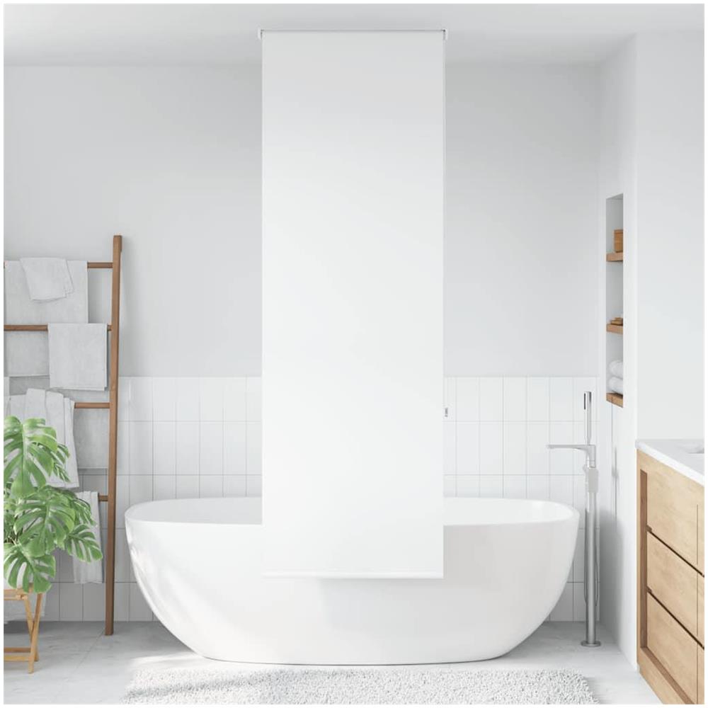 Tenda a Rullo Doccia 70x240 cm Larghezza Tessuto 66 cm - Foto 2