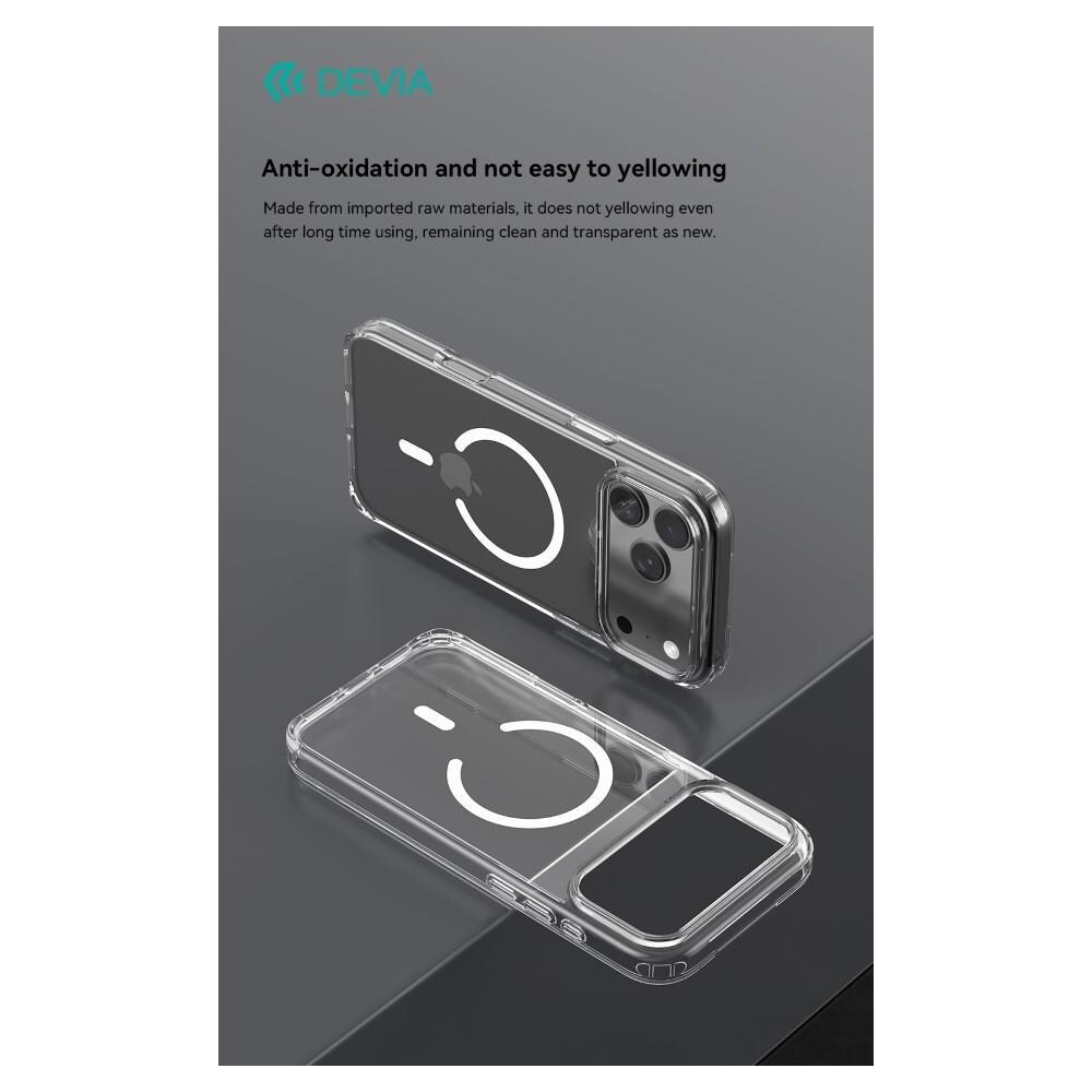 Custodia antiurto Mag Safe trasparente per iPhone 17 - Foto 2