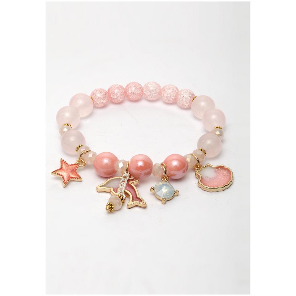 Bracciali di Perle Colorati con Charm - Foto 1