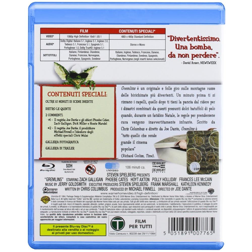 Gremlins (Blu-Ray)  - Foto 2