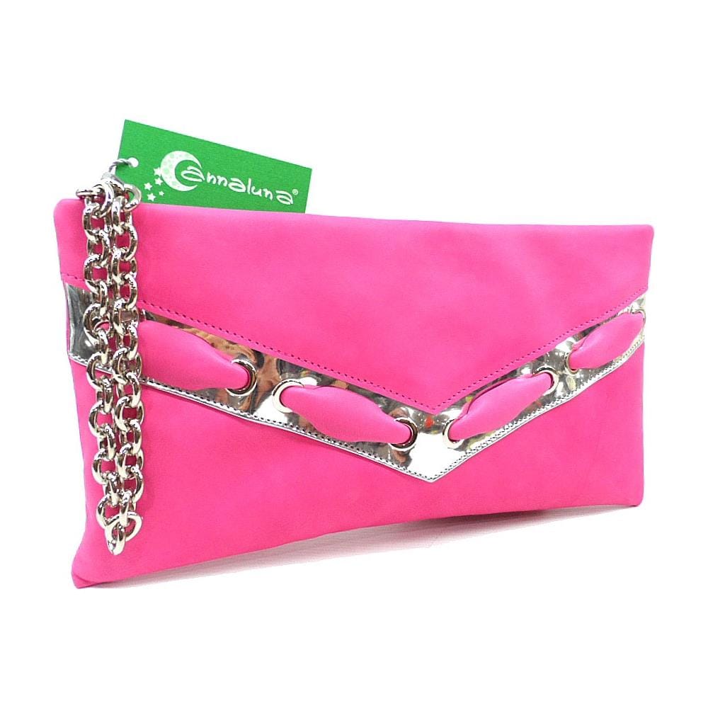 Borsetta Da Sera Cerimonia In Pelle 183 Fuxia - Foto 1