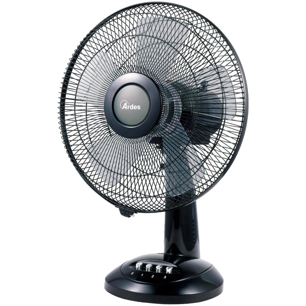 Ventilatore da Tavolo AR5S31 Style 5 Pale Diametro 30 cm Colore Nero - Foto 1