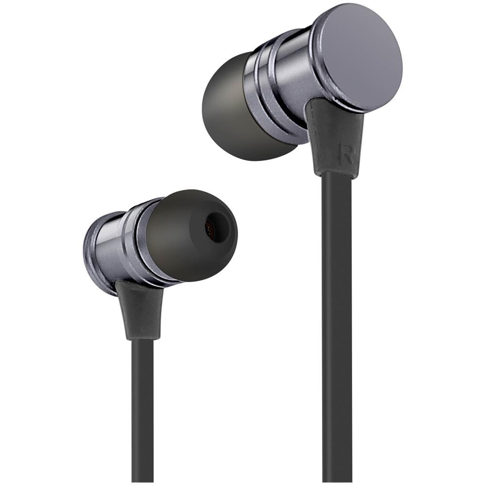 Auricolari In-ear Bluetooth Magnetici Telecomando + Microfono Nero - Foto 2