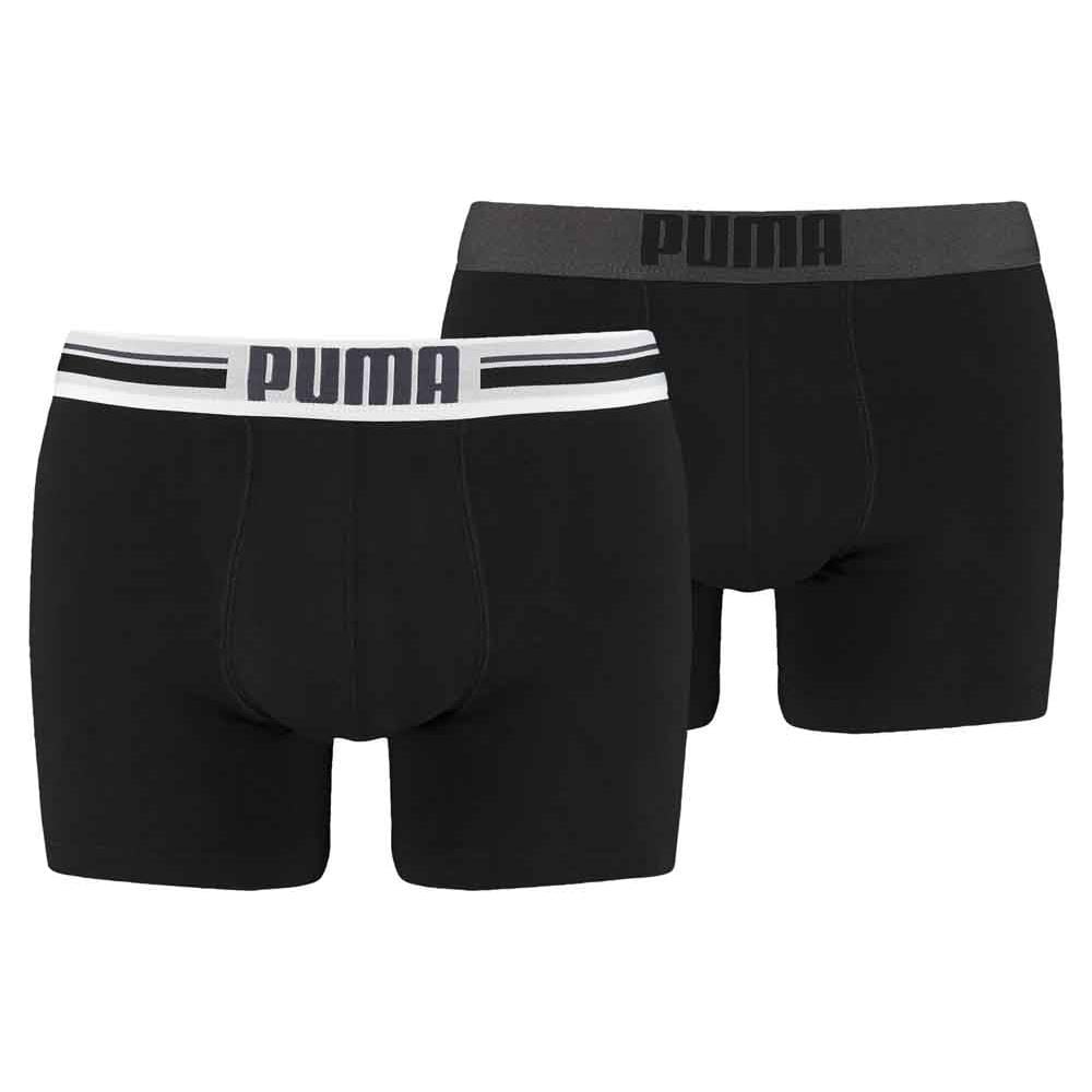 Intimo Puma Underwear Placed Logo Boxer 2 Pack Abbigliamento Uomo Xl - Foto 1