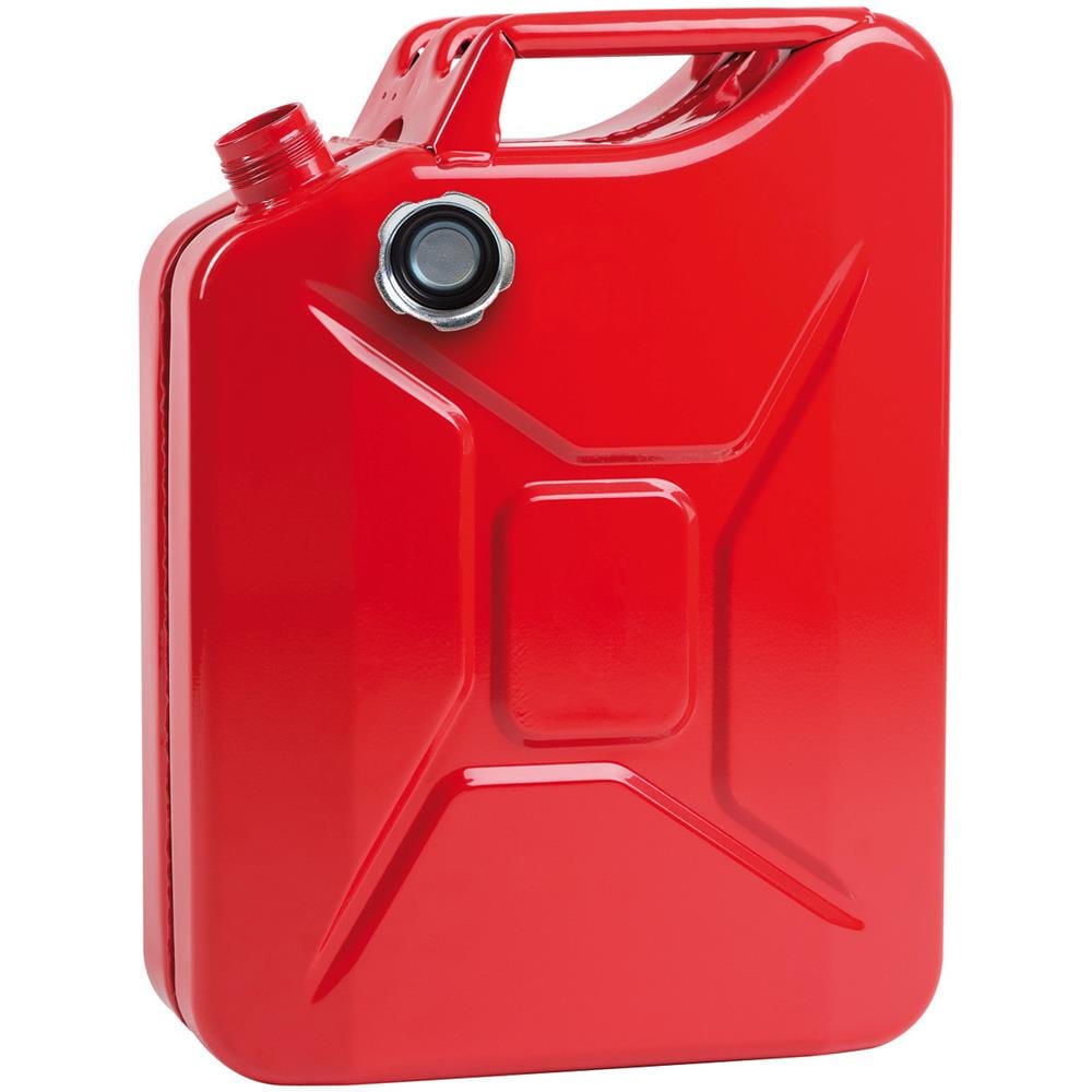 Premium, Tanica Carburante In Metallo - 20 L - Rosso - Foto 2