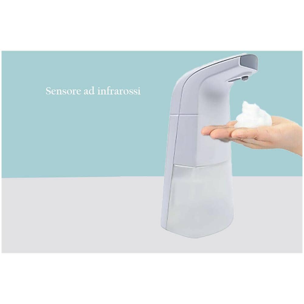 Dispenser Sapone Con Sensore Automatico 250ml Erogatore Sapone Liquido Te-b0218 - Foto 1
