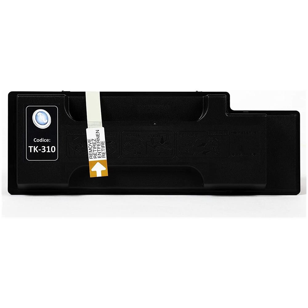 TONER COMPATIBILE - Kyocera Tk-310 1t02f80eu0 Per Fs-2000d, Fs-3900dn, Fs-4000dn Fornito Di Intelligent Chip Capacità 12000 Copie Made In Italy - Foto 2