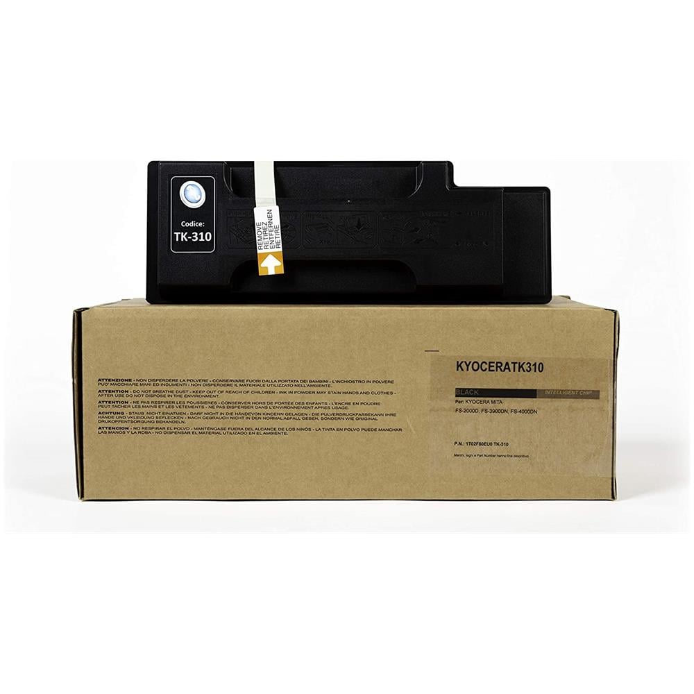 TONER COMPATIBILE - Kyocera Tk-310 1t02f80eu0 Per Fs-2000d, Fs-3900dn, Fs-4000dn Fornito Di Intelligent Chip Capacità 12000 Copie Made In Italy - Foto 1