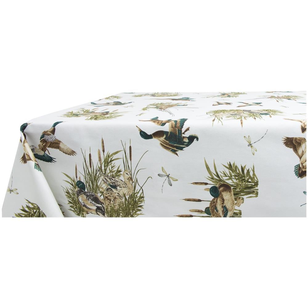 Tovaglia Cucina Copritavolo In 100% Cotone Made Italy Disegno Cacciatore 140x140 Cacciatore - Foto 1