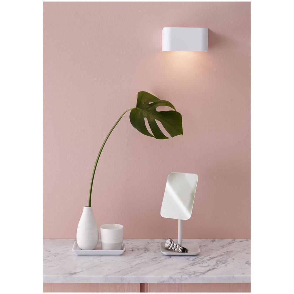 Applique Per Bagno A 1 Luce Bianco Opaco - Foto 2