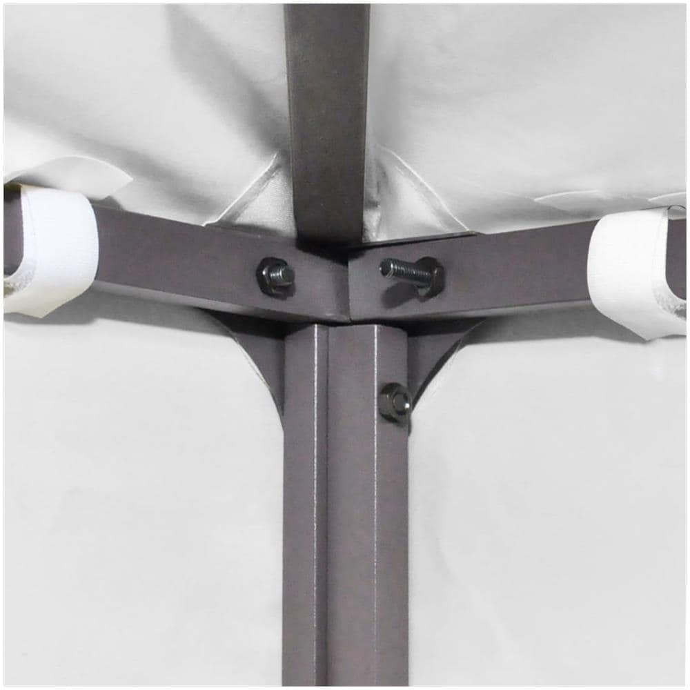 Copertura Superiore Per Gazebo 270 G / m? 4x3 M Bianca - Foto 2