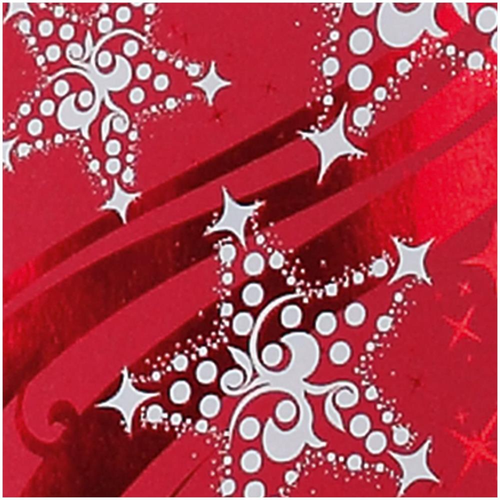 Sacchetto di Carta Rosso Argento - Foto 2