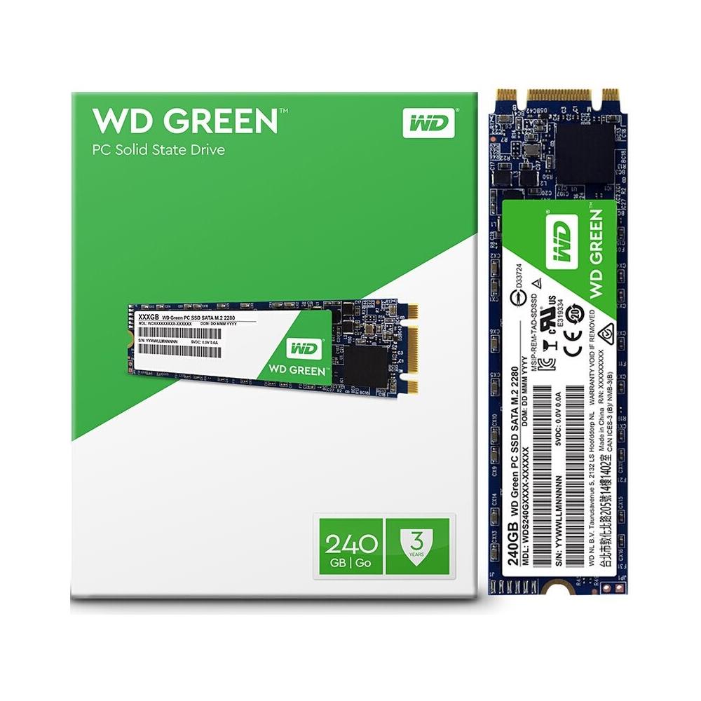 SSD WD Green 240 GB M. 2 2280 Interfaccia SATA III 6 Gb / s - Foto 3