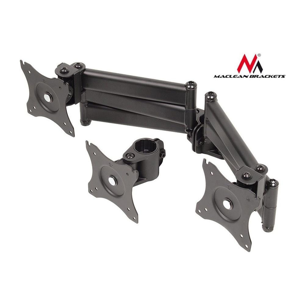 Supporto Da Scrivania Per 3 Monitor Da 13"" - 27"" (mc-691)  - Foto 6