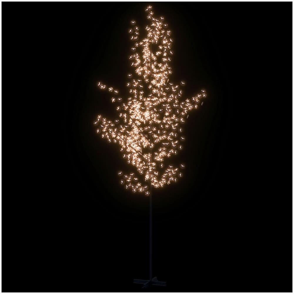 Albero Di Ciliegio Con 672 Led Bianco Caldo 400 Cm - Foto 2