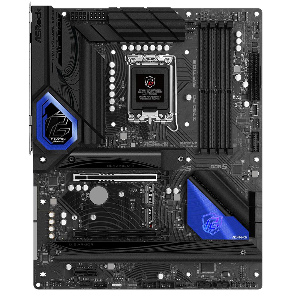 Scheda Madre Z790 PG Riptide Socket LGA 1700 Chipset Intel Z790 ATX - Foto 1